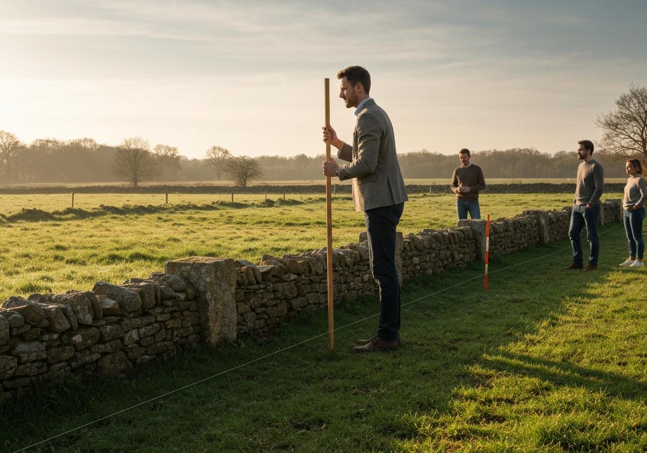 Bornage de terrain entre voisins : qui paie et comment ça se passe concrètement ?