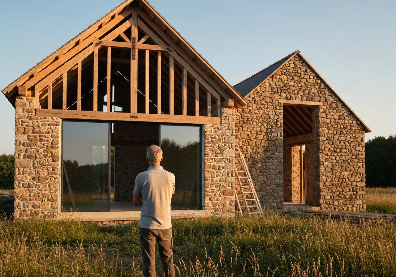 Comment transformer une grange en maison habitable : étapes et réglementation