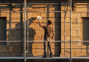Travaux de façade : peut-on les faire soi-même ou faut-il obligatoirement un professionnel ?
