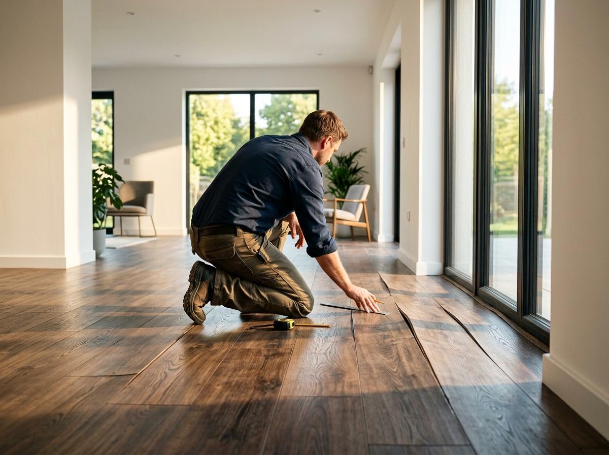 Pourquoi le parquet stratifié gondole avec l'humidité et comment l'éviter