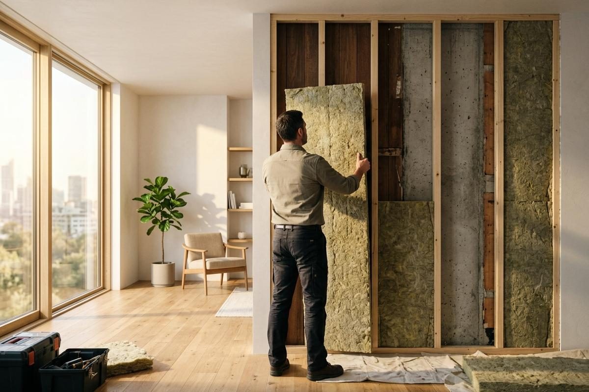 Isolation phonique des murs mitoyens : quelles solutions pour un appartement ?