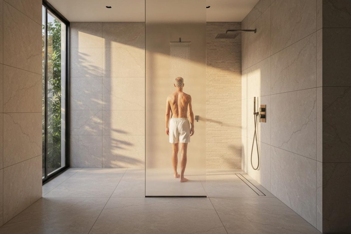 Comment choisir un carrelage antidérapant pour une douche à l'italienne ?