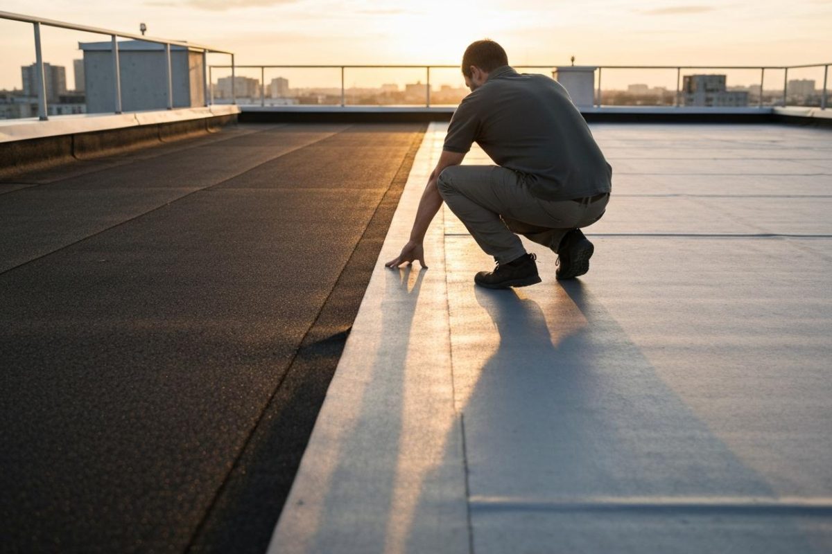 Étanchéité toiture terrasse accessible : membrane EPDM ou bitume modifié, que choisir ?