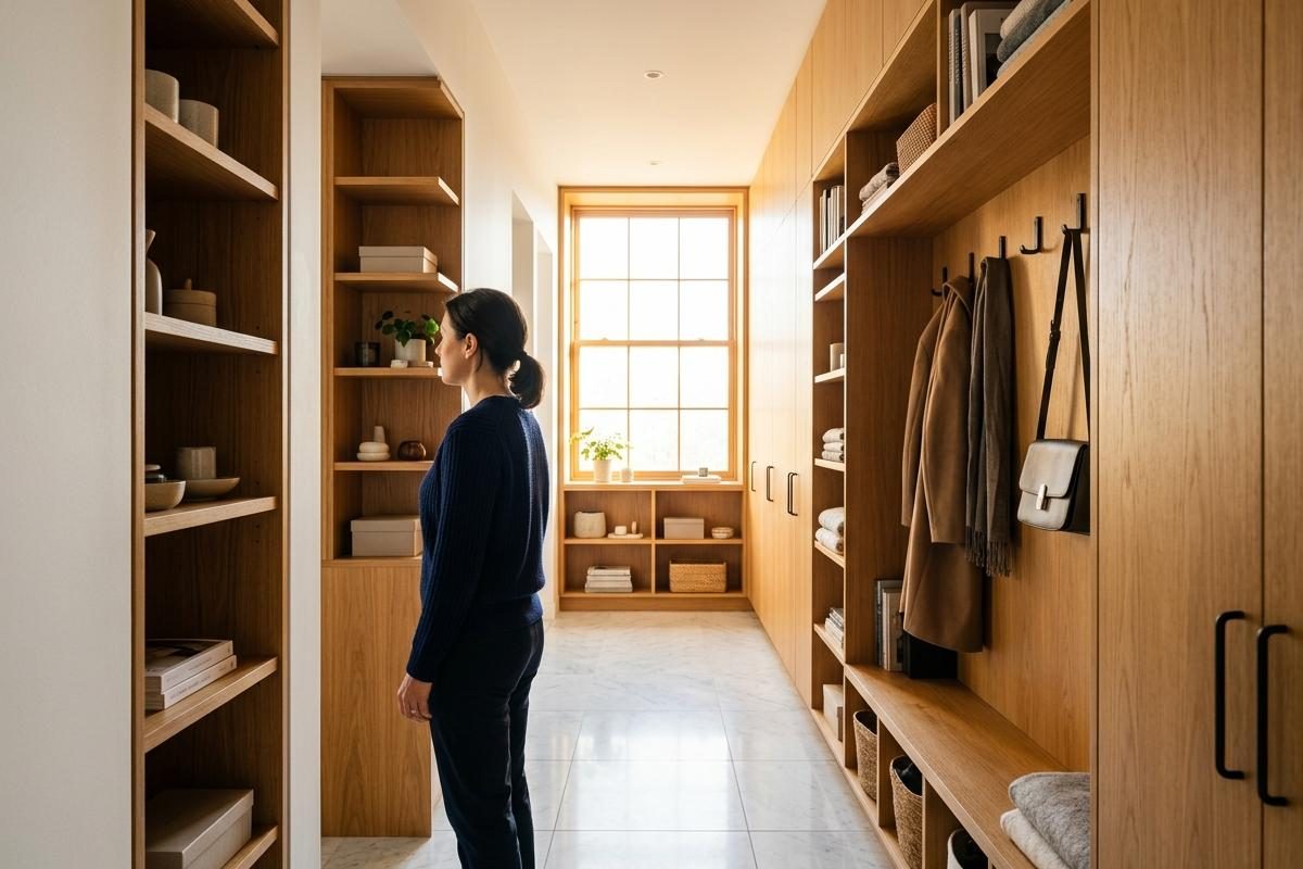 Comment aménager un couloir étroit pour optimiser le rangement ?