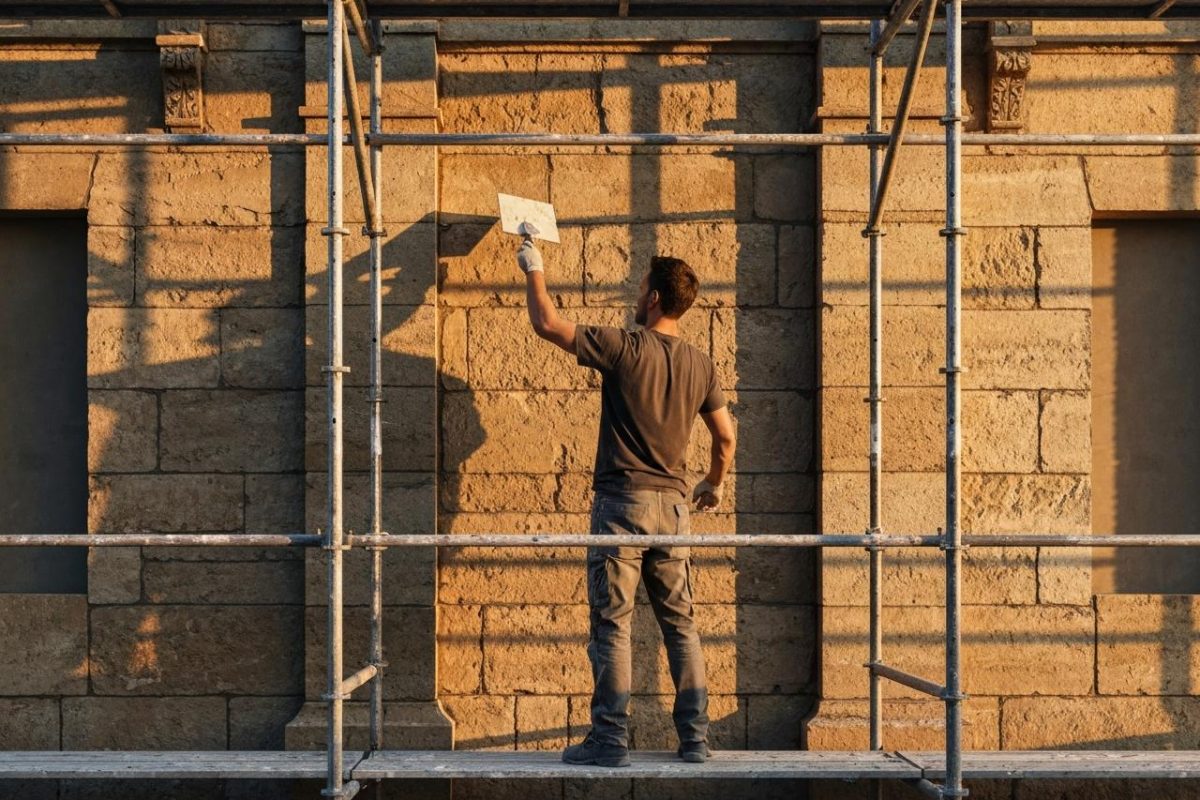 Travaux de façade : peut-on les faire soi-même ou faut-il obligatoirement un professionnel ?
